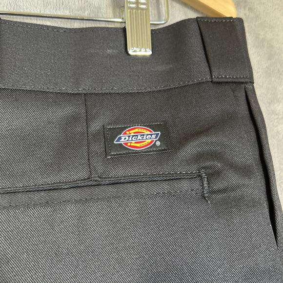 Dickies 874 Pants 36x36 Black Original Fit Work School Uniform Straight Leg NEW - Picture 6 of 11